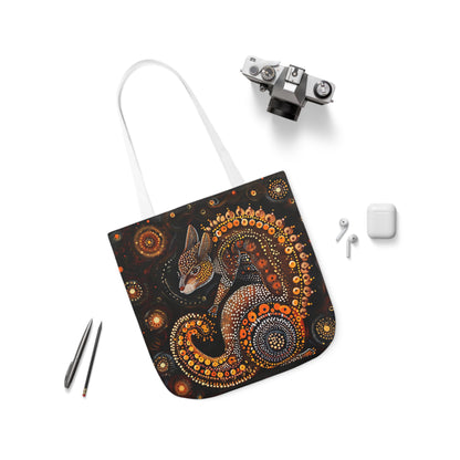 Native Australian Art #3 - Polyester Canvas Tote Bag (AOP)
