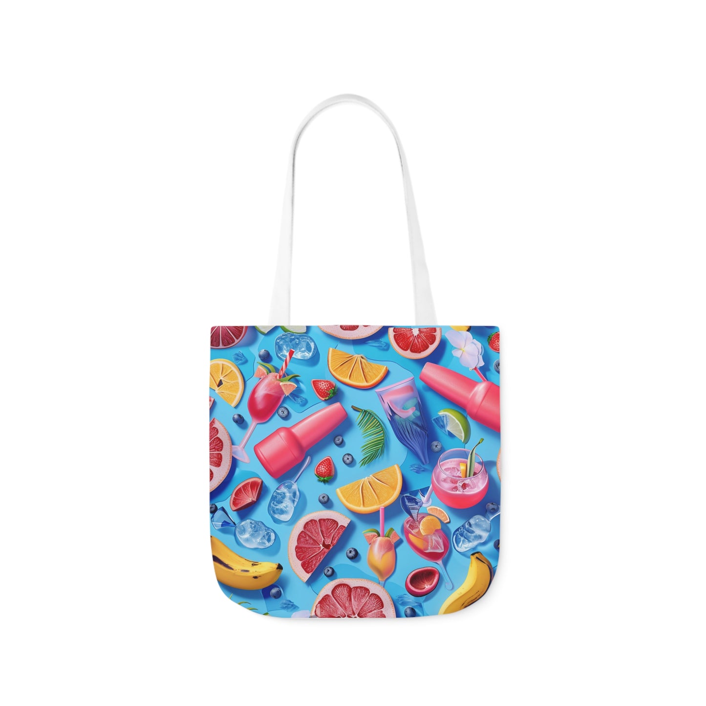 Summertime #7 - Polyester Canvas Tote Bag (AOP)