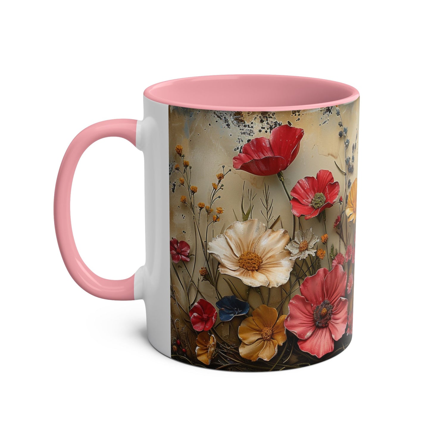 **Pressed Wild Flowers #2 - Coffee Mug 11oz  UK