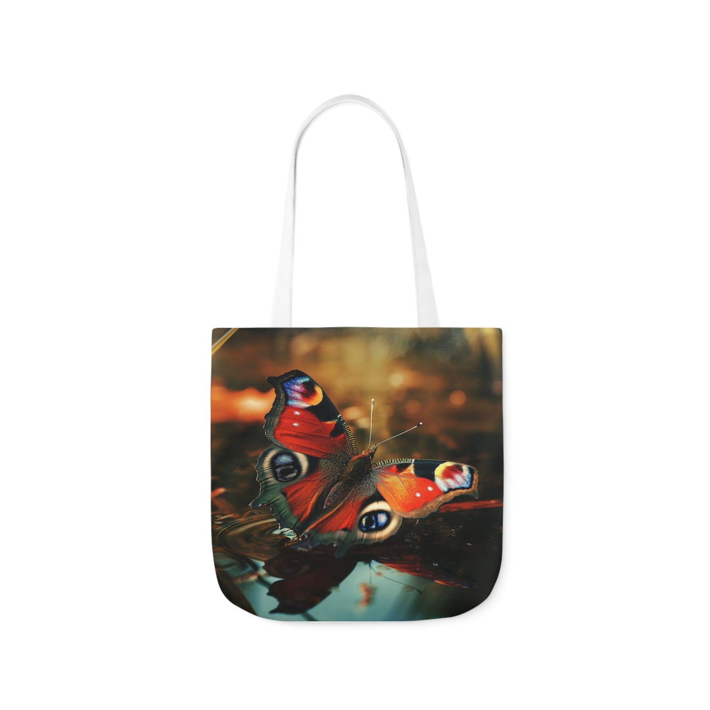 Butterfly - Polyester Canvas Tote Bag (AOP)