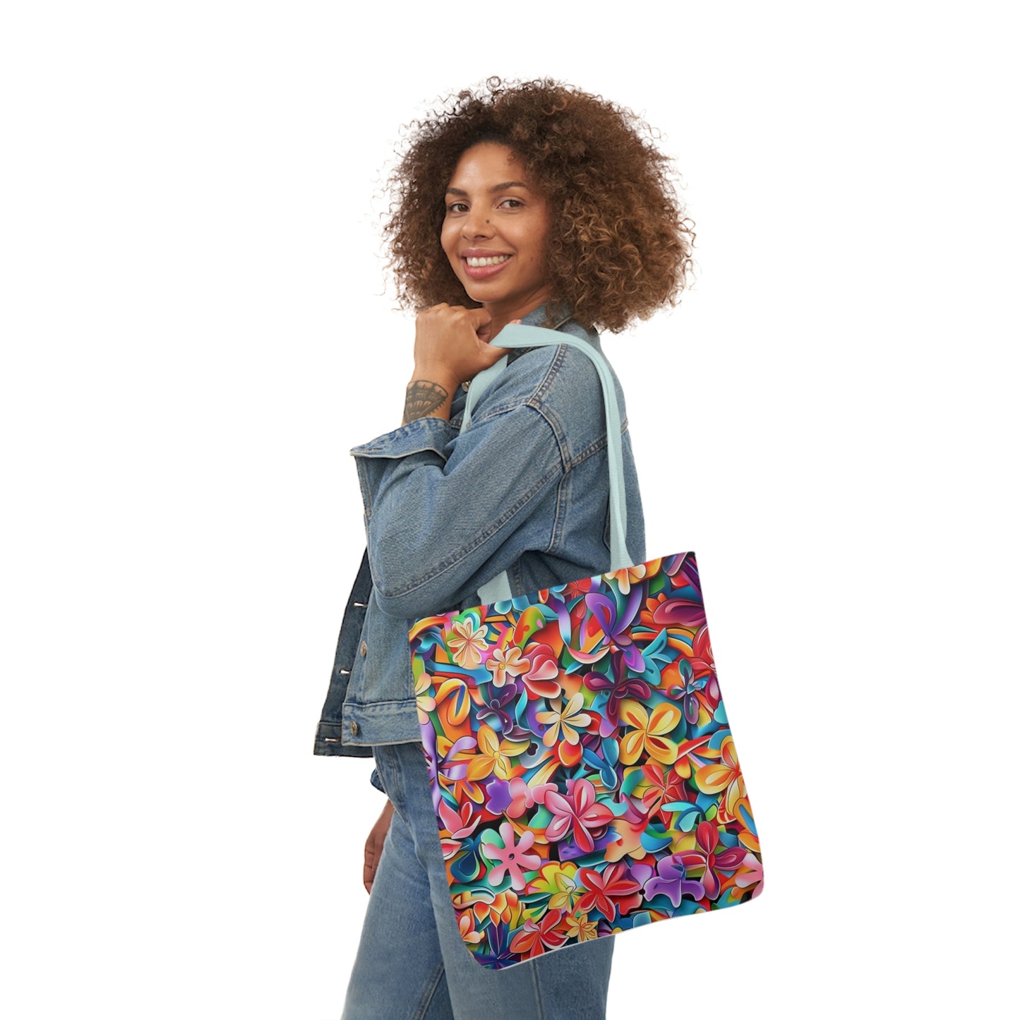 Summer Fresh - Canvas Tote Bag, 5-Color Straps - UK