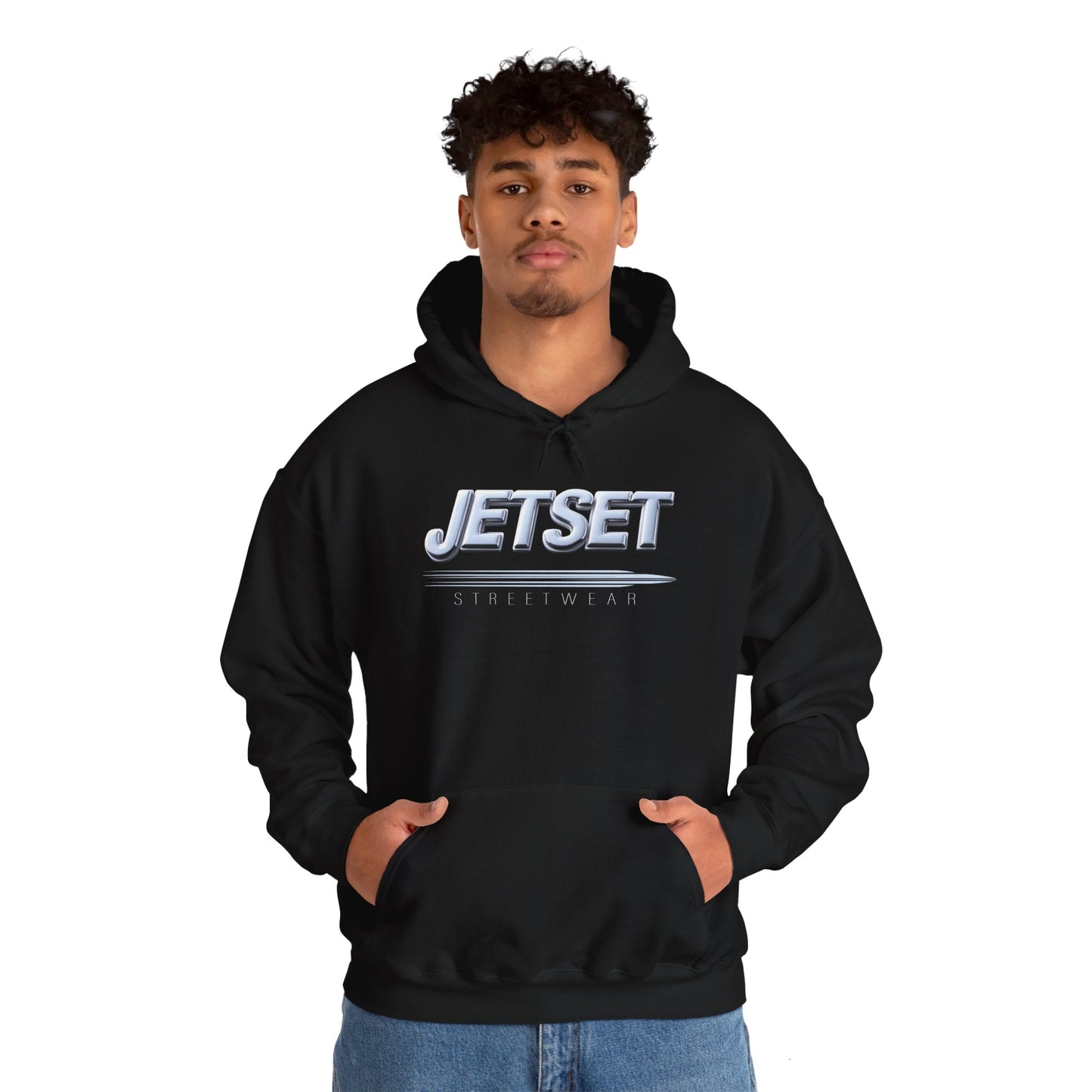 Jetset Motif - Unisex Heavy Blend™ Hooded Sweatshirt - USA