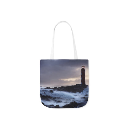 Seascape #3 - Polyester Canvas Tote Bag (AOP)