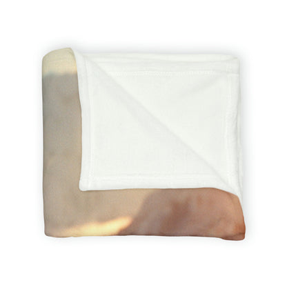 Downhill Skier #1 - Soft Polyester Blanket