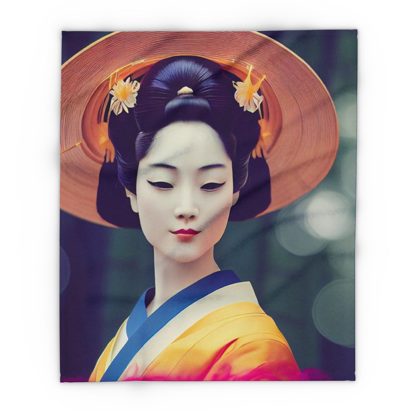 Geisha #3 Arctic Fleece Blanket