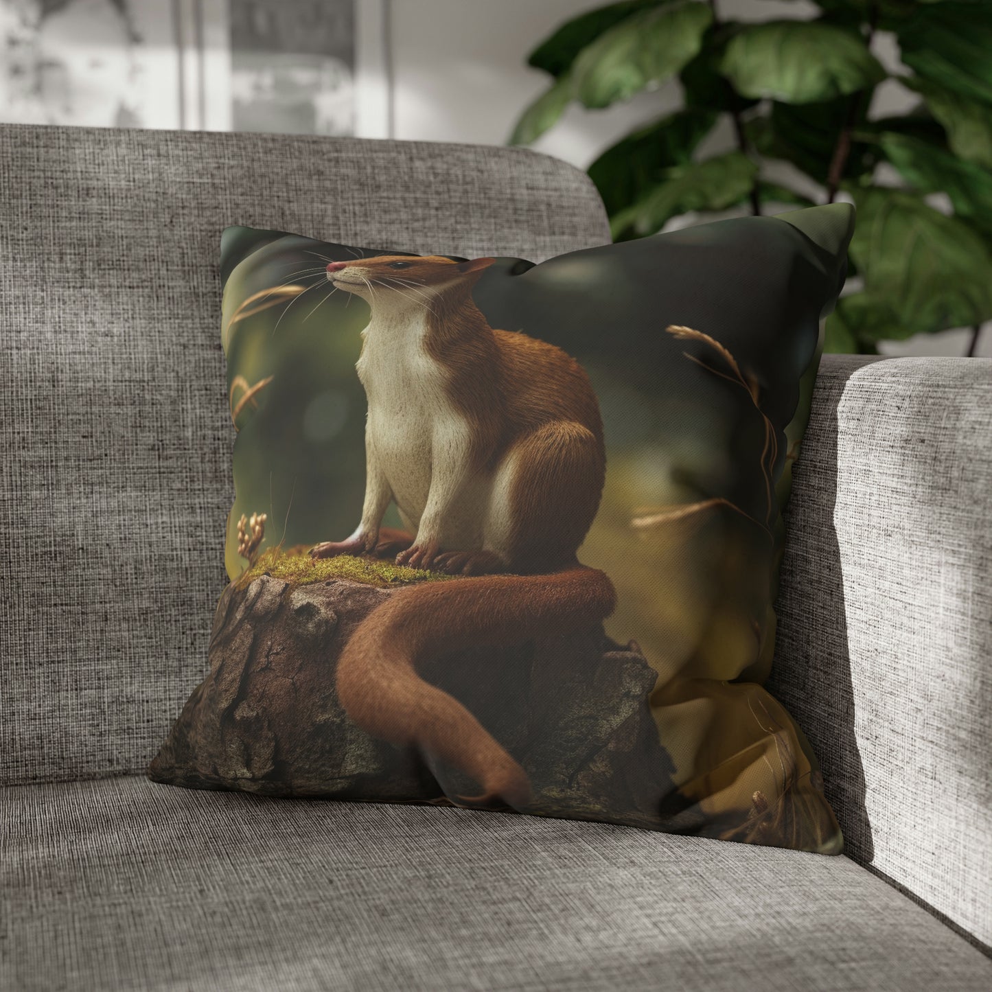 Stoat - Spun Polyester Pillowcase