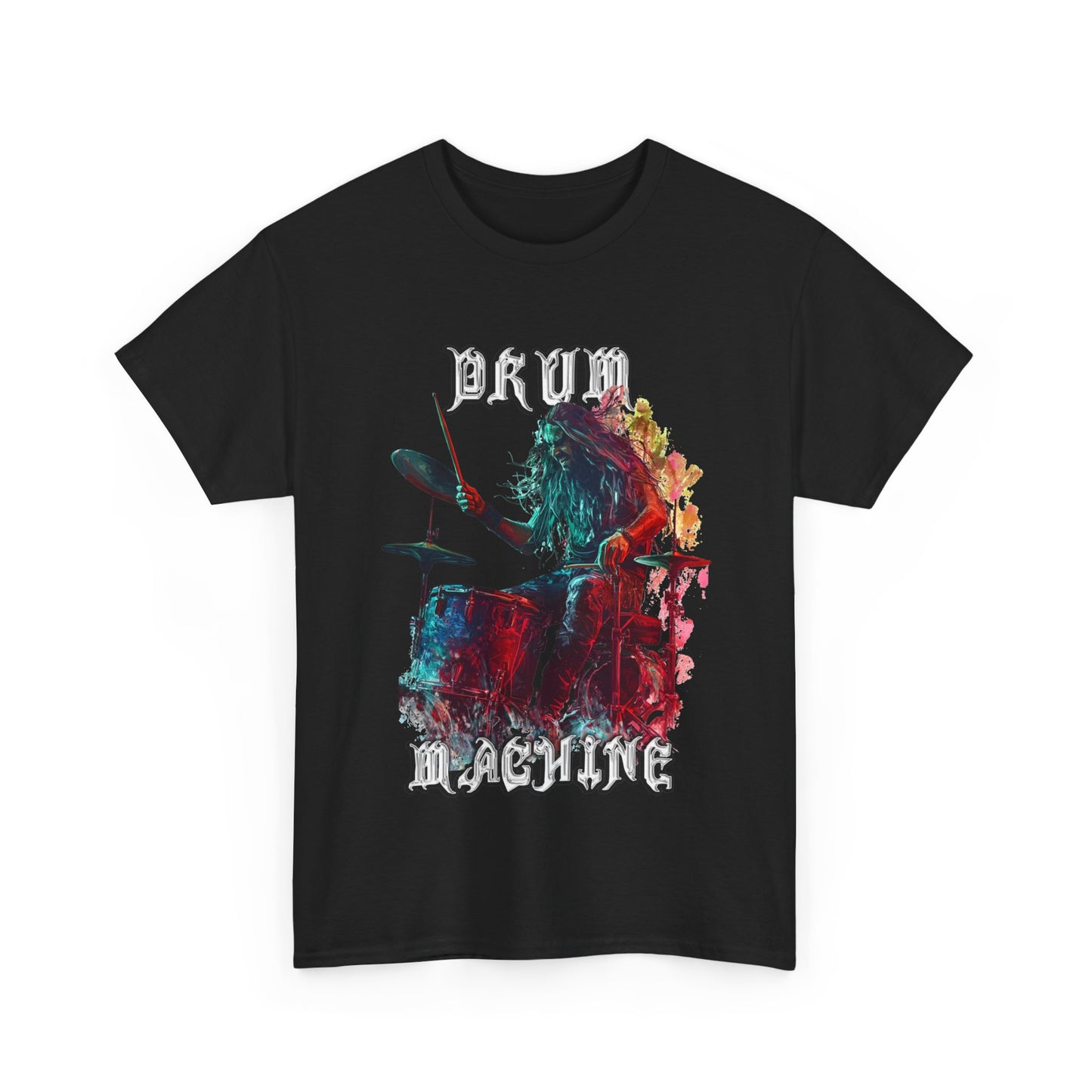 Drum Machine - Unisex Heavy Cotton Tee - UK