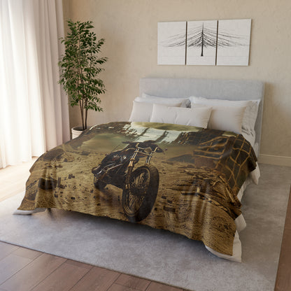 Biker #3 - Soft Polyester Blanket