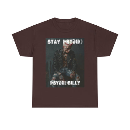 Psycho 1 - Unisex Heavy Cotton Tee - UK