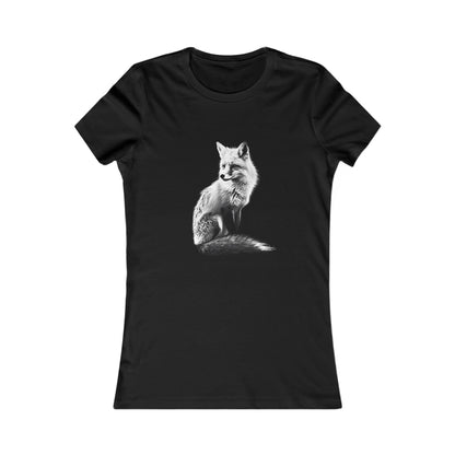 Fox Silhouette #5 - Women's Favorite Tee