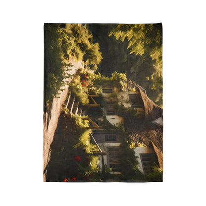 English Country House #1 - Soft Polyester Blanket
