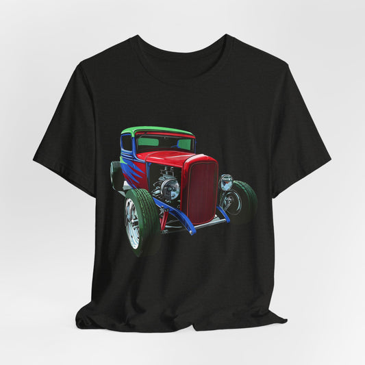 Hot Rod 4 - Jersey Short Sleeve Tee - USA