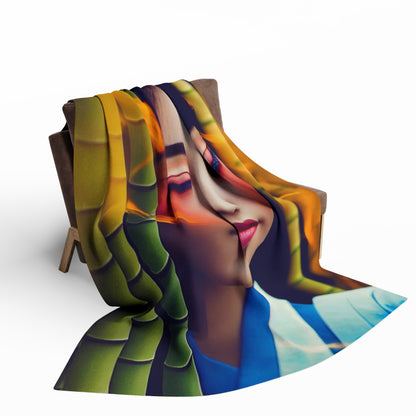 Geisha #1 Arctic Fleece Blanket