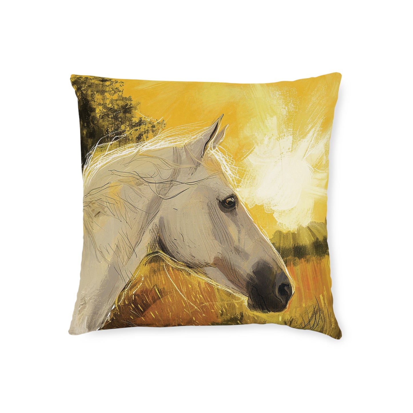 Horse - Square Pillow - UK