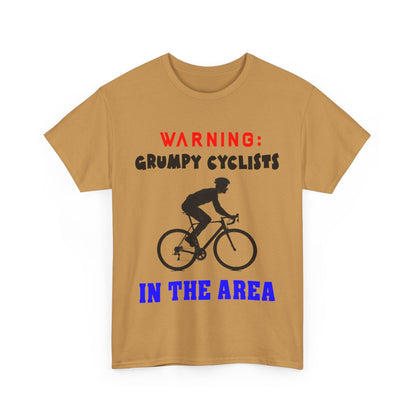 Cyclists 2 - Unisex Heavy Cotton Tee - UK