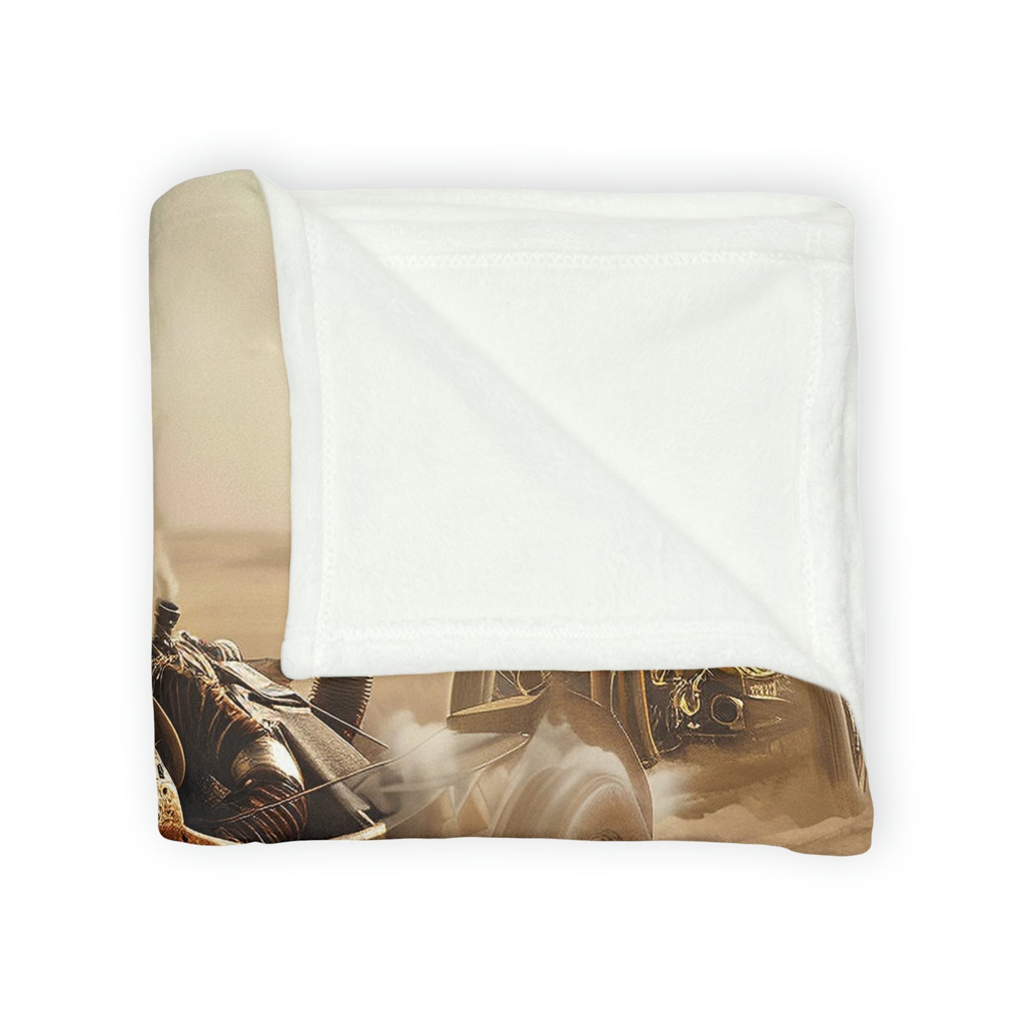 Steampunk Racer #2 - Soft Polyester Blanket