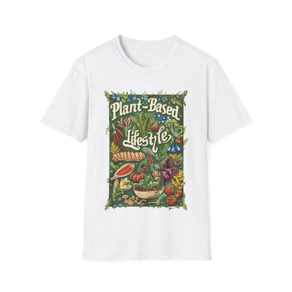 Plant Based Lifestyle #2 - Unisex Softstyle T-Shirt (UK)