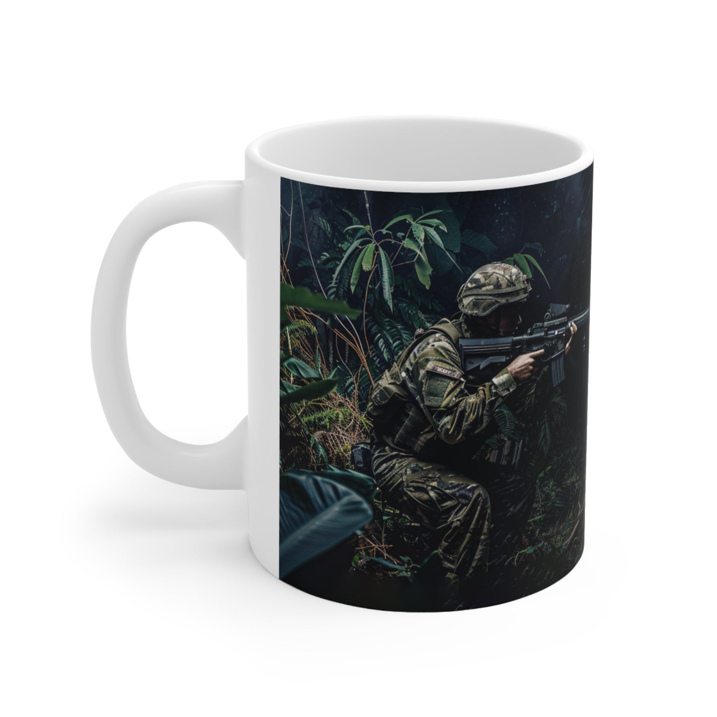 British Military White Ceramic Mug, 11oz UK