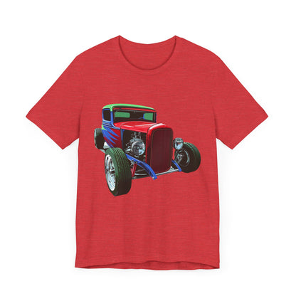 Hot Rod 4 - Jersey Short Sleeve Tee - USA
