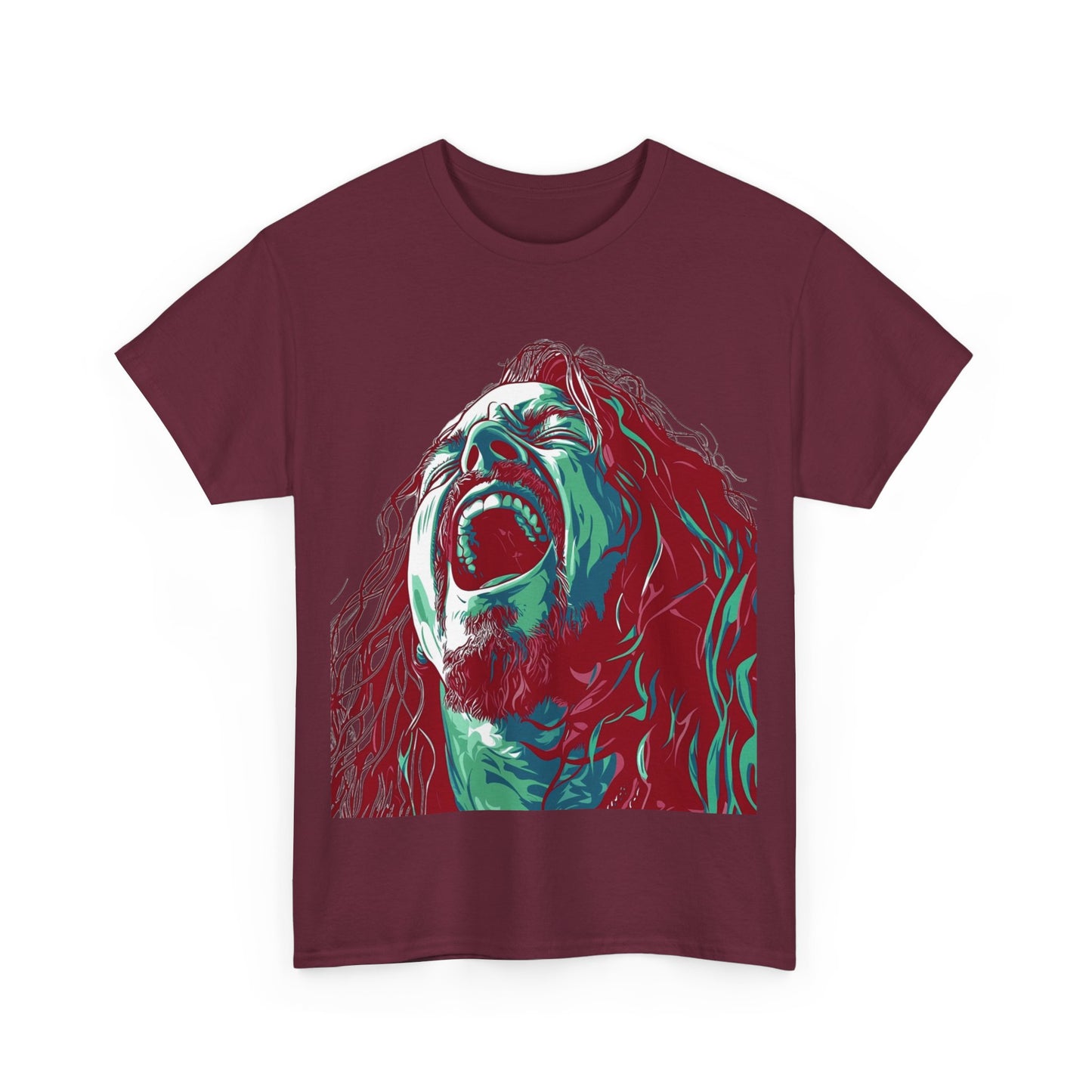 Scream - Unisex Heavy Cotton Tee - UK