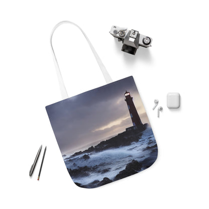 Seascape #3 - Polyester Canvas Tote Bag (AOP)
