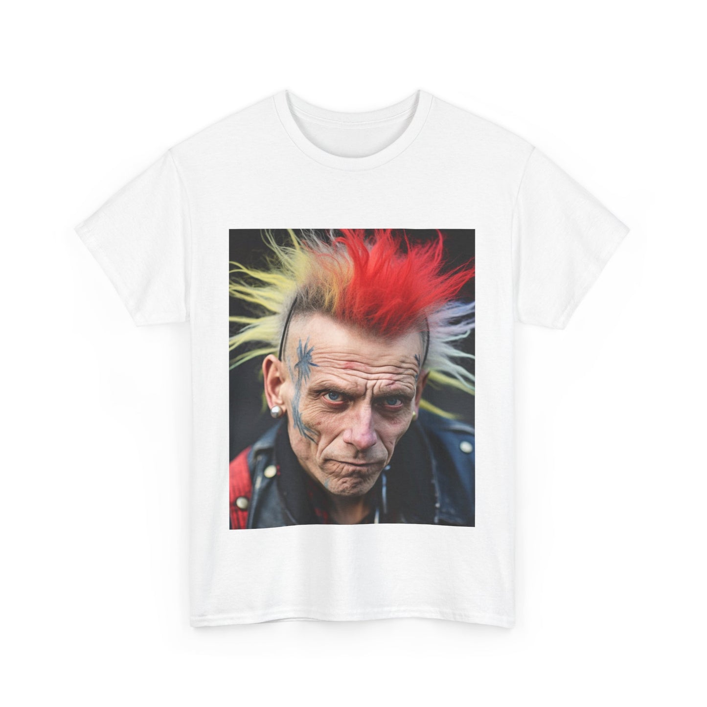 Punk Rocker 2 - Unisex Heavy Cotton Tee - UK