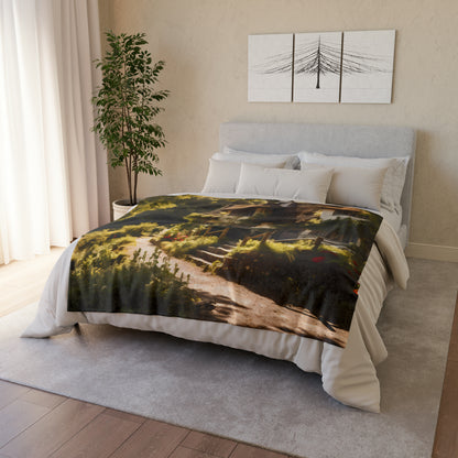 English Country House #1 - Soft Polyester Blanket
