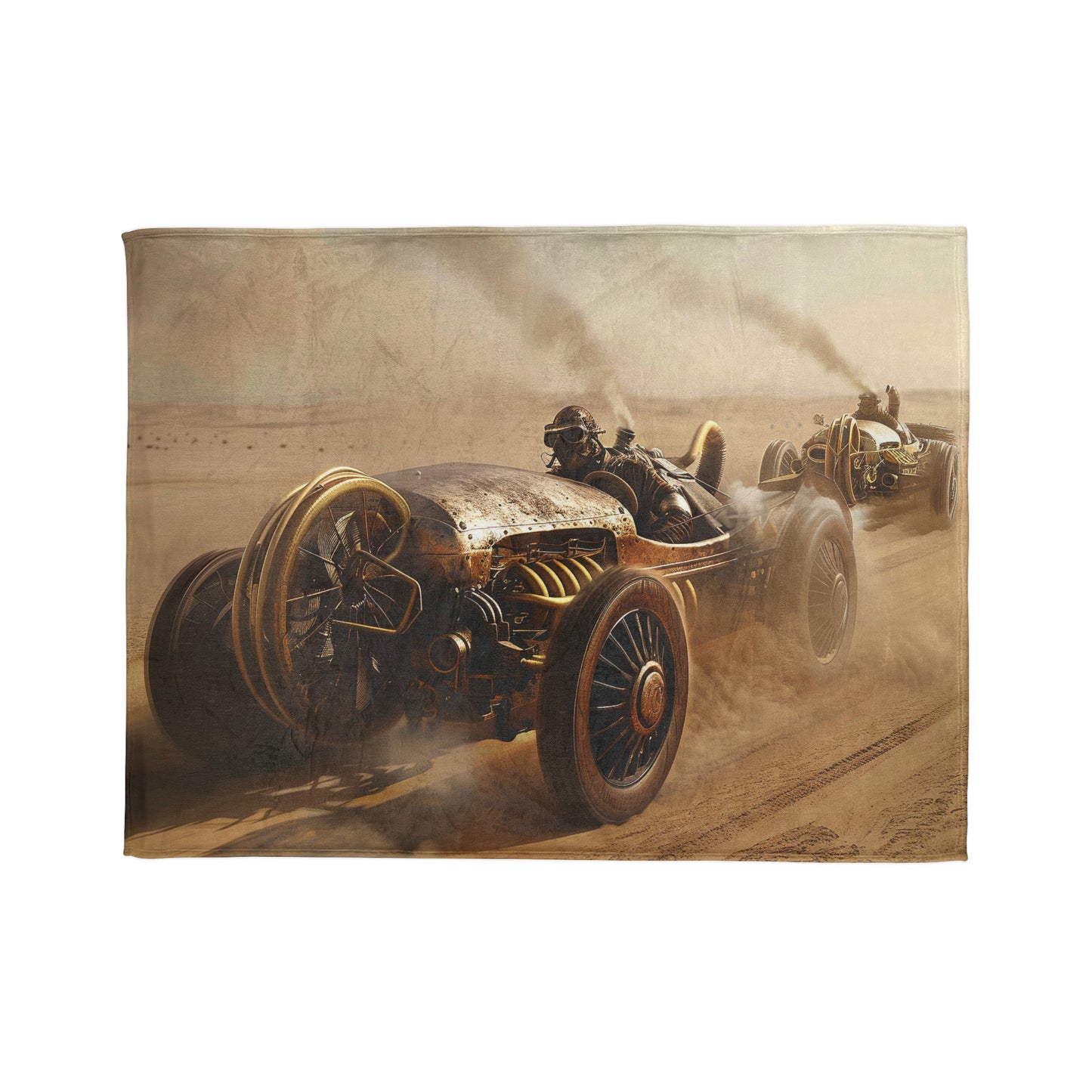 Steampunk Racer #2 - Soft Polyester Blanket