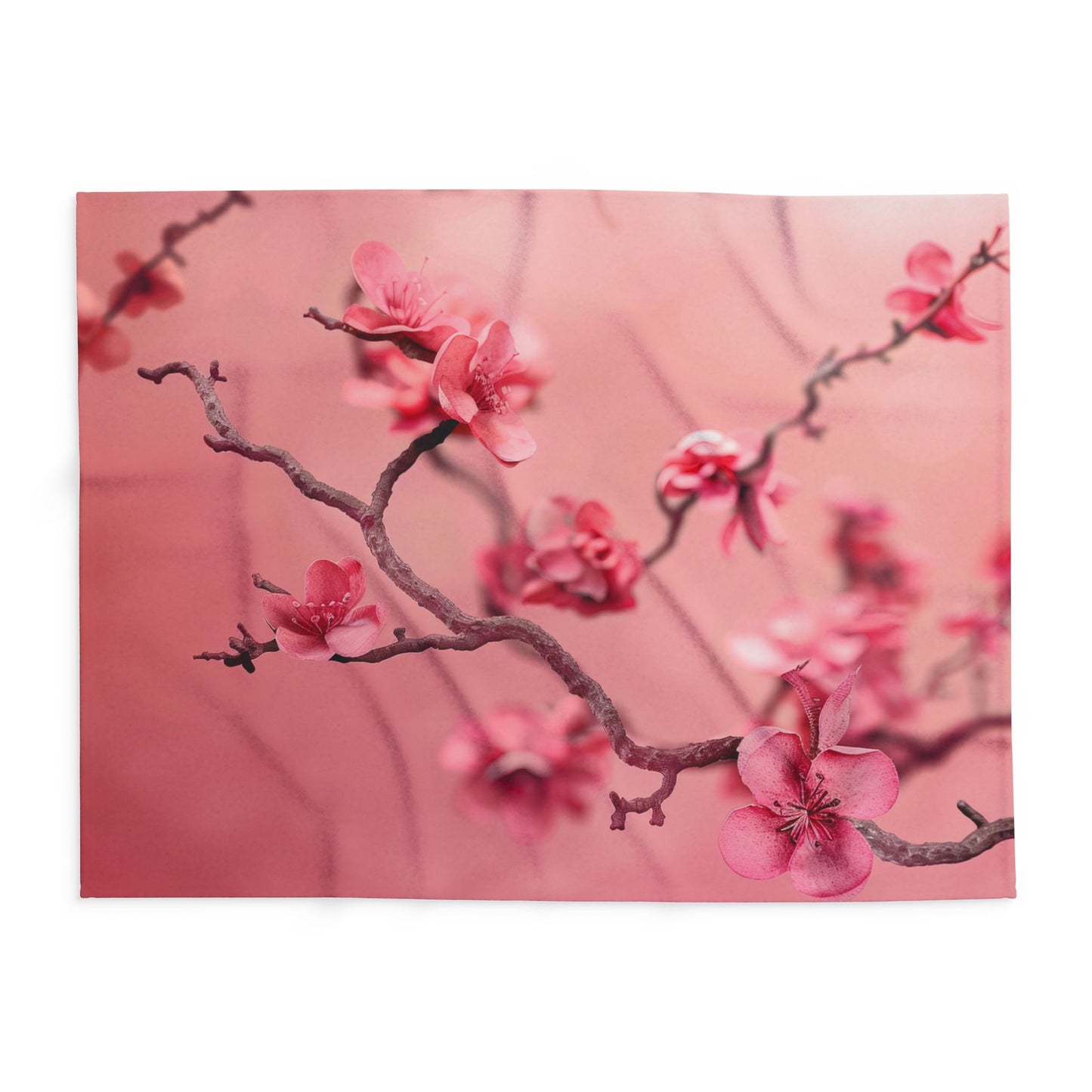 Macro Chinoiseries - Arctic Fleece Blanket - UK