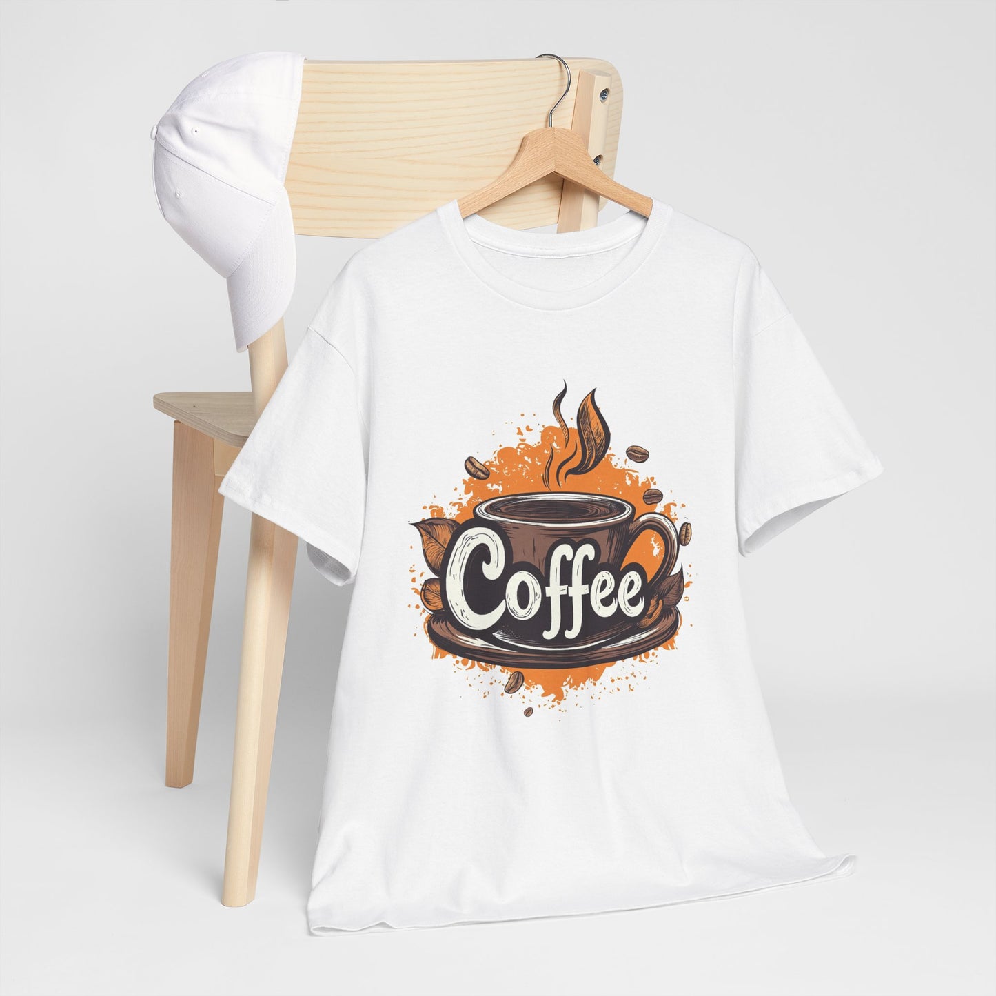 Unisex Heavy Cotton Coffee Tee 4 - Perfect for Coffee Lovers - USA