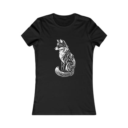 Fox Silhouette #3 - Women's Favorite Tee