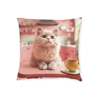 Cute Kitty 2 - Square Pillow UK