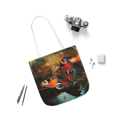 Butterfly - Polyester Canvas Tote Bag (AOP)