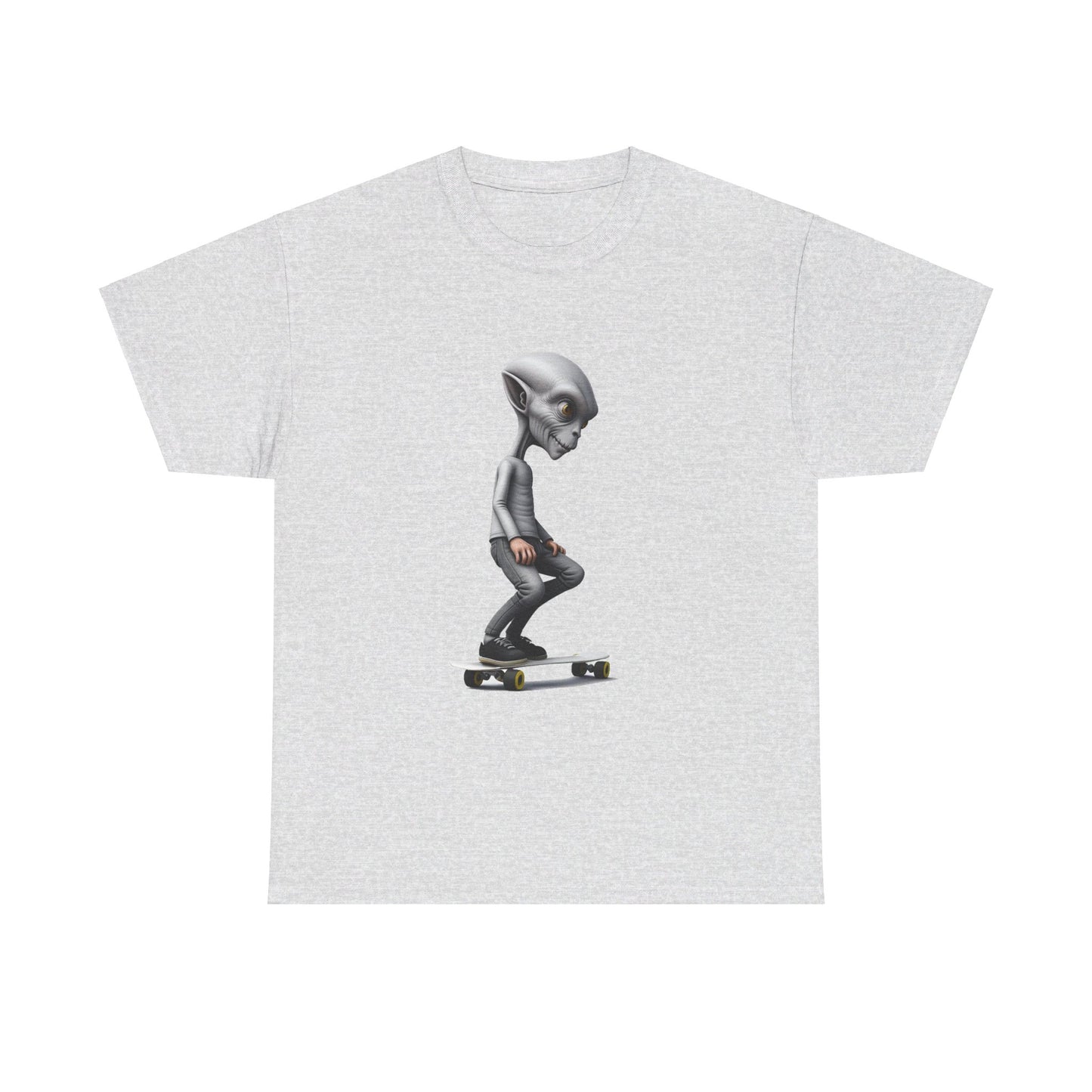 Alien Skater - Unisex Heavy Cotton Tee - USA