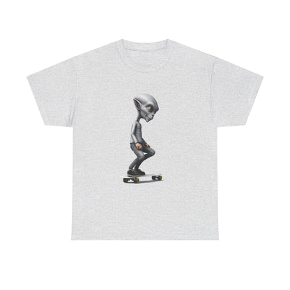 Alien Skater - Unisex Heavy Cotton Tee - USA