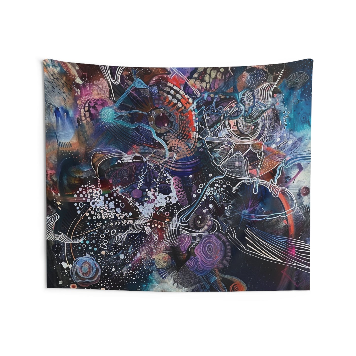 Chaos #4 Indoor Wall Tapestry - USA