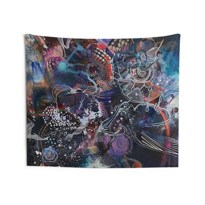 Chaos #4 Indoor Wall Tapestry - USA