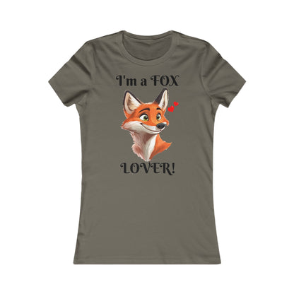 Fox Lover - Women's Favourite Tee - UK
