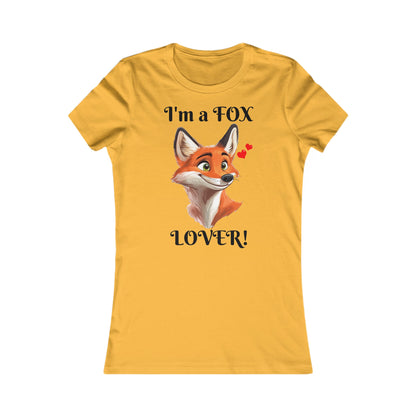 Fox Lover - Women's Favourite Tee - UK
