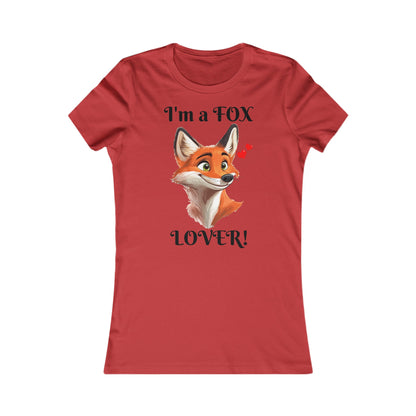 Fox Lover - Women's Favourite Tee - UK