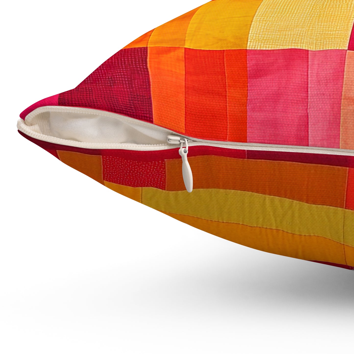 Patchwork 2 - Spun Polyester Square Pillow - USA