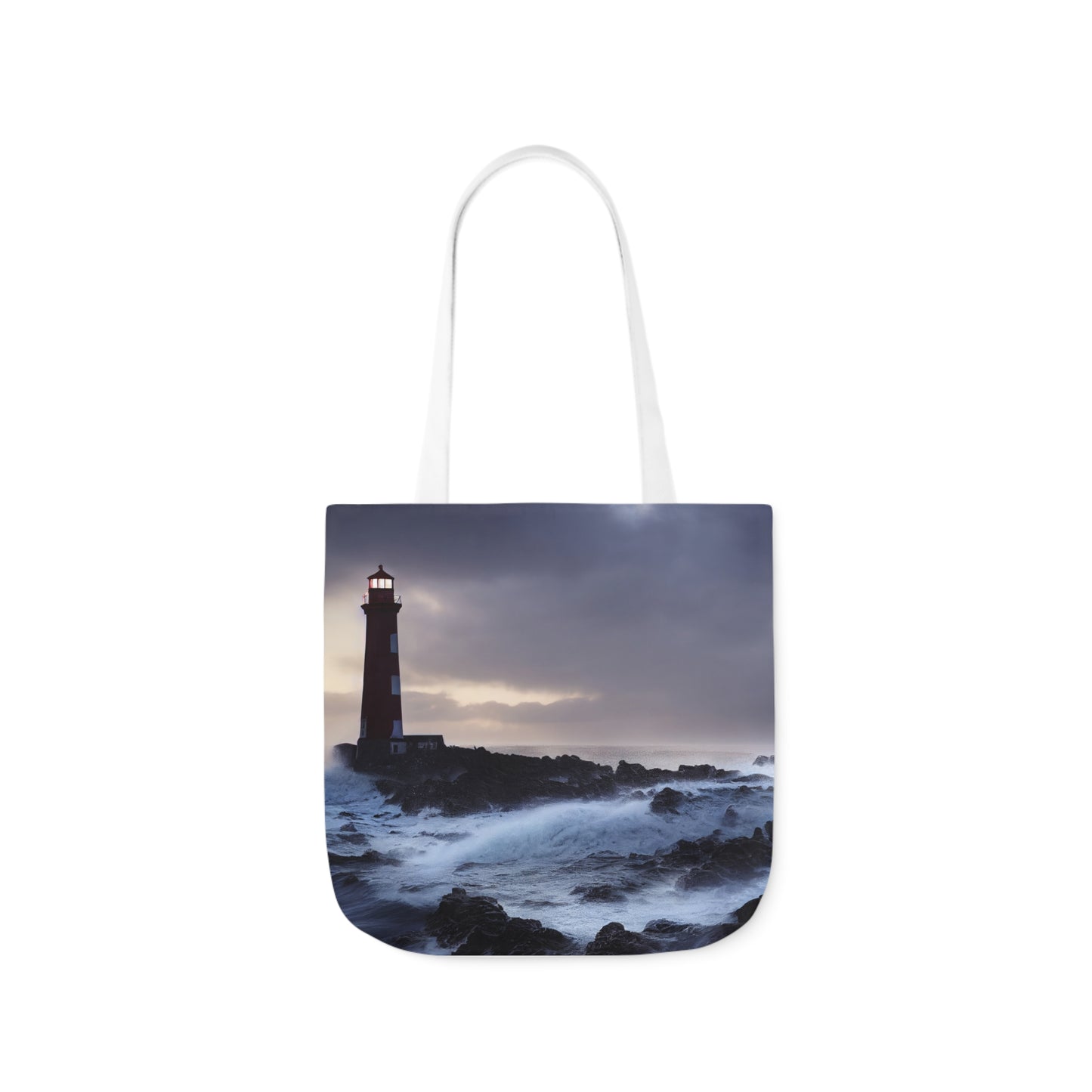 Seascape #3 - Polyester Canvas Tote Bag (AOP)
