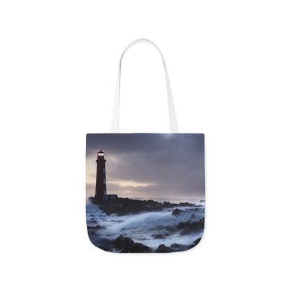 Seascape #3 - Polyester Canvas Tote Bag (AOP)