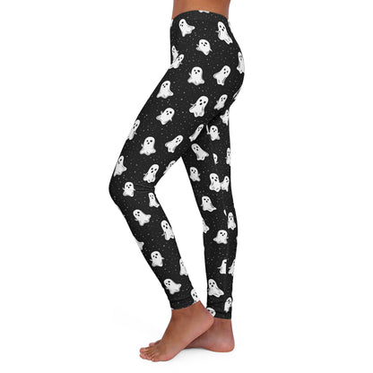 Ghosts Women's Casual Spandex Leggings - UK, USA, AUS
