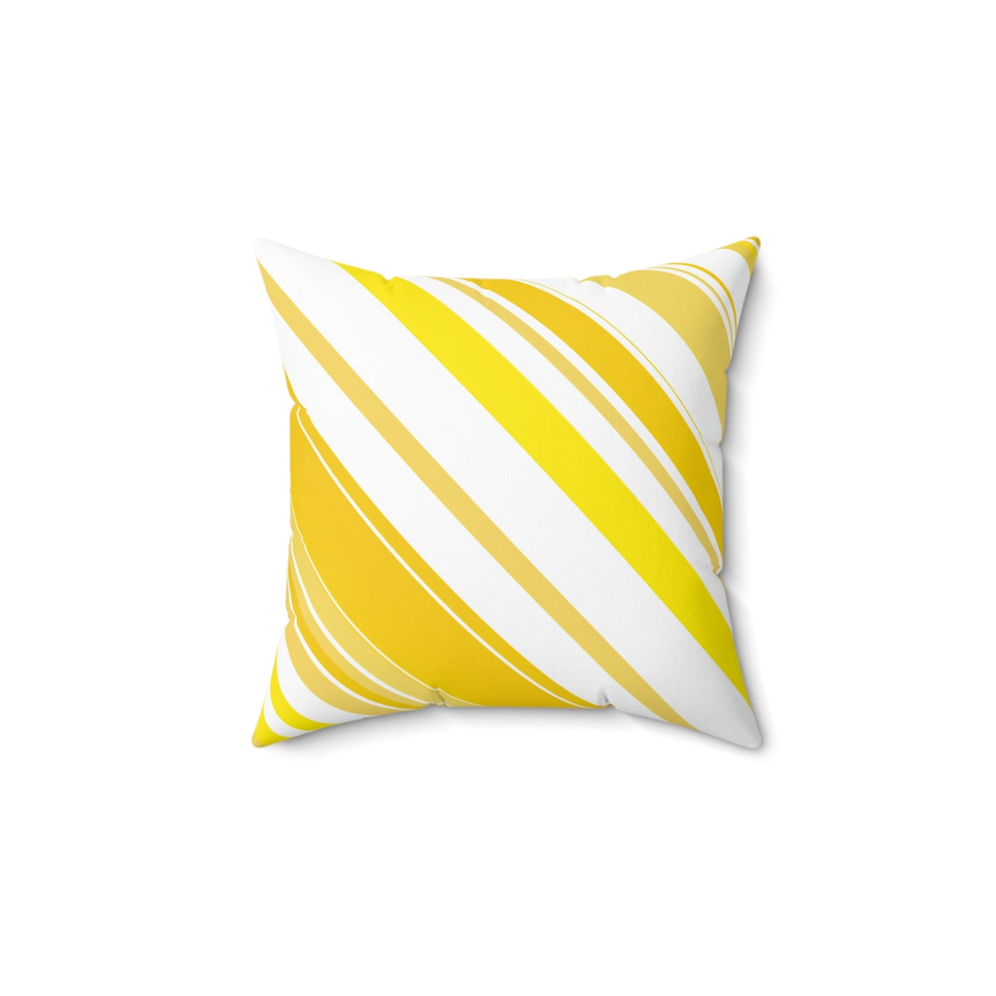 Lemon Sherbet - Spun Polyester Square Pillow - USA