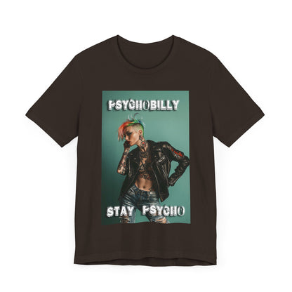 Psychobilly 4 - Jersey Short Sleeve Tee - USA