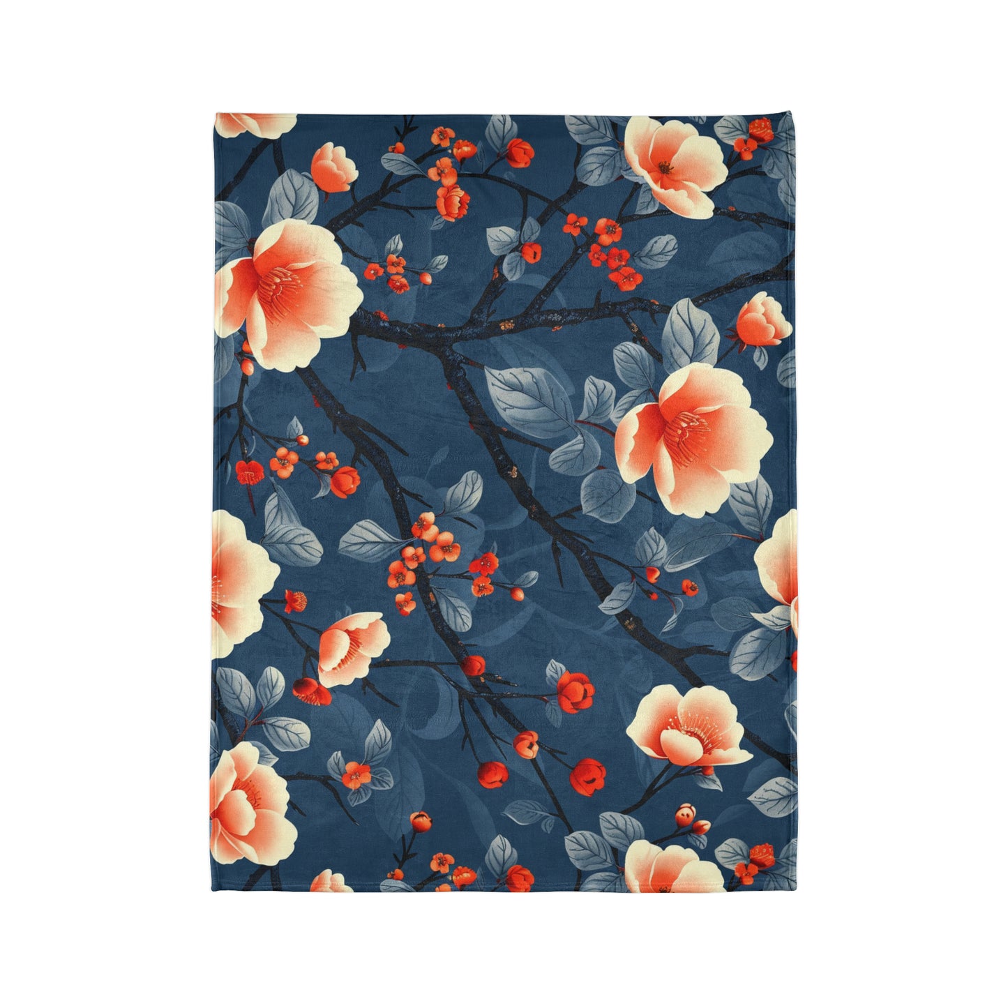 Chinoiserie #1 - Soft Polyester Blanket