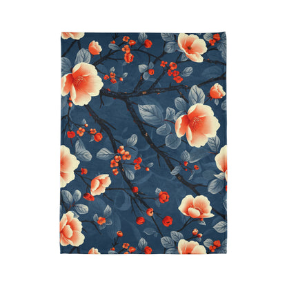 Chinoiserie #1 - Soft Polyester Blanket