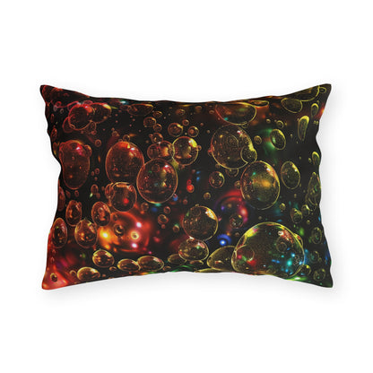 Effervescent Bubbles - Outdoor Pillows - USA