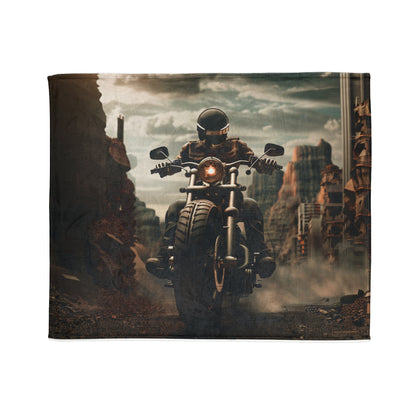 Biker #4 - Soft Polyester Blanket